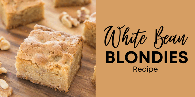 White Bean Blondies Recipe